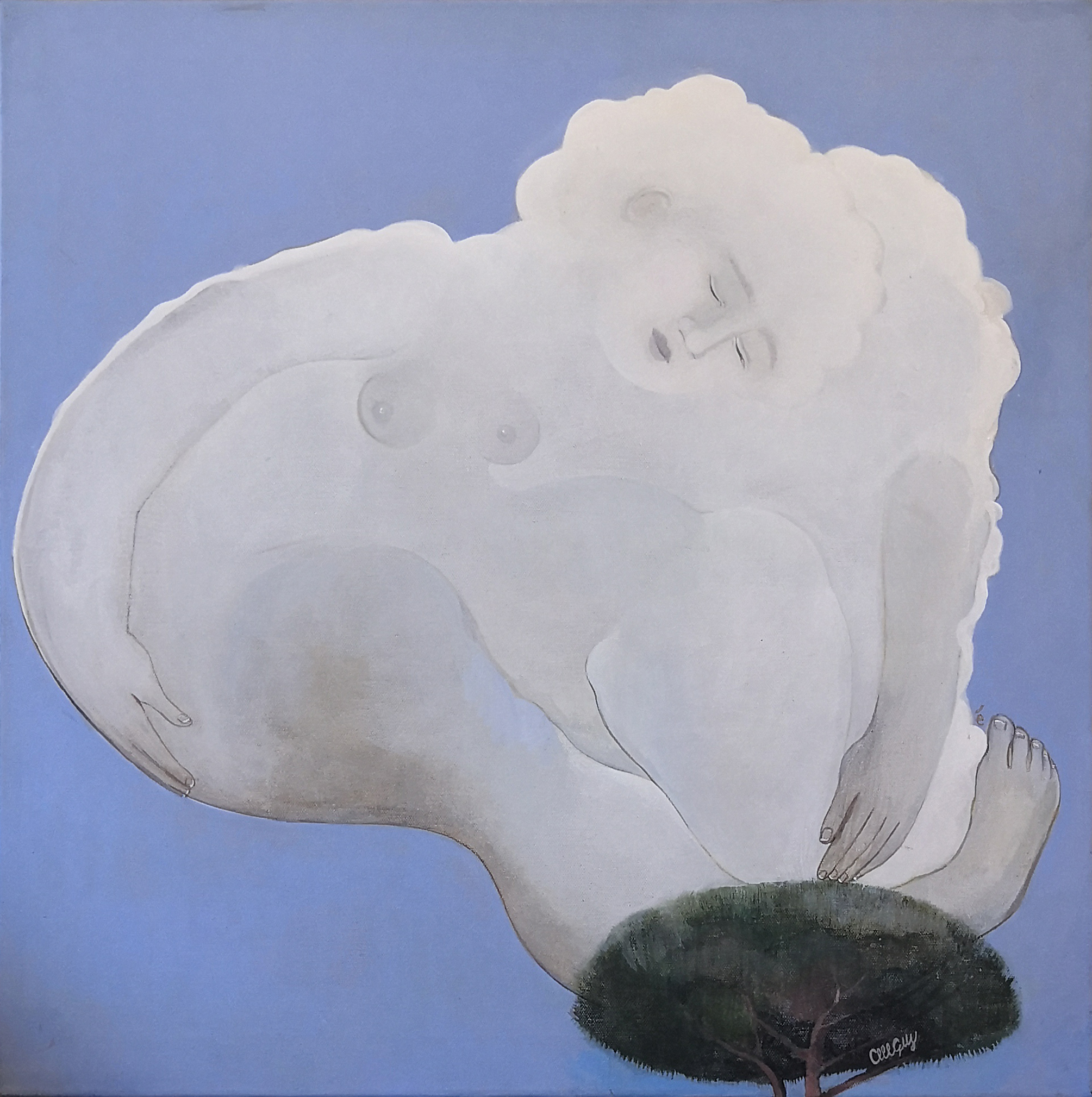 PETIT NUAGE II - Linette Cajou